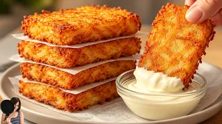 The Best Homemade Hash Browns❗ Easy, Crispy & Better Than McDonald's | 3 Potato Recipes