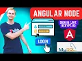 Angular Node MySQL Login System - Sign in JWT Bcryptjs