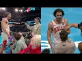 Josh Giddey gets heated with fan joking about past allegations and fan gets ejected