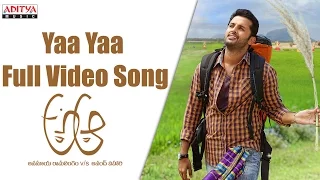 yaa yaa full video song a aa full video songs nithiin samantha trivikram