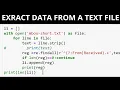 Regular Expressions in Python Match your desired pattern using Regex