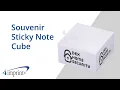 Souvenir Sticky Note Cube from 4imprint