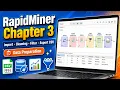 Pengerjaan Exercise Chapter 3 dengan RapidMiner Import Cleaning Filter dan Export CSV