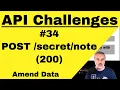 API Testing Challenges 34 - How To