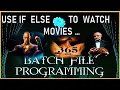 How to open any MP4 or MKV files using Batch Script batch scripting Watch your favorite movies