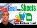 Google Apps Script - Send Email from Sheets Custom HTML Template 2 Custom Font Email Part 2