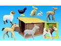 Playmobil Zoo Farm Animals Building Set - Animals for children