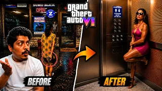 GTA 6 Extended Look 🔥Before vs After Was INSANE! 😱 GAMEPLAY REACTION