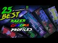 25 Razer Chroma Profiles Huntsman V2 Analog Mini and Elite Compatible