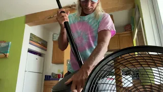 How to take apart a Standing Lasko Fan