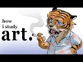 improve your art in three steps my study guide for consistent growth