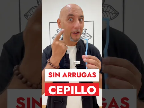 ¡SORPRENDENTE! Con un CEPILLO DE DIENTES Te DESHACES DE LAS ARRUGAS