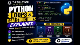 Week 2 Python Loops Data Structures Explained for Beginners