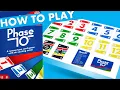 How to Play Phase 10 Quick Phase 10 Rules Overview under 3 minutes