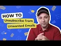 Lagu How to unsubscribe from unwanted emails