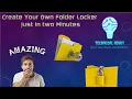 Create Your Own Folder LOCKER within 2 or 3 minutes with Notepad
