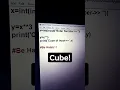 Cube of Any Number Using Python