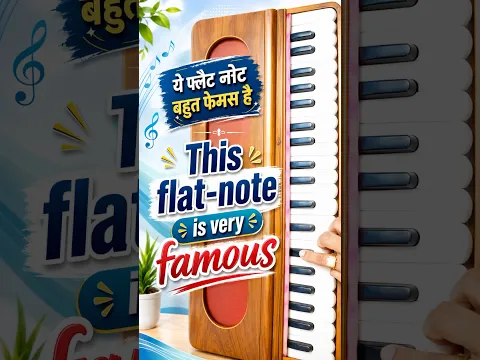 This flat note is very famous ये फ्लैट नोट बहुत फेमस है