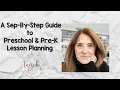 Preschool Lesson Planning Made Easy A Step-by-Step Guide