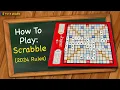 How to play Scrabble 2024 rules