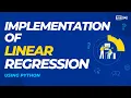 1 2 Simple Linear Regression Tutorial in Python Data Science for Beginners Python for Data