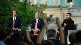 Спілкування Володимира Зеленського, Стіва Віткоффа й Джареда Кушнера з медіа