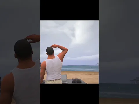 GTA 5 - The End Of Los Santos TSUNAMI #shorts
