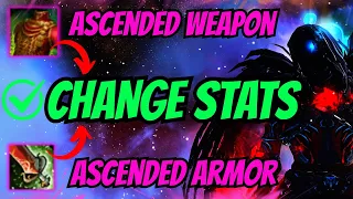 Change Ascended Gear Stats QUICK EASY GW2 New Player Guide