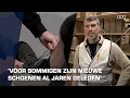 Stichting New Shoes deelt nieuwe schoenen uit aan dakloze Groningers