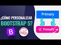 Como PERSONALIZAR los estilos CSS de Bootstrap 5 con SASS PASO a PASO