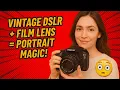 Download Lagu Vintage DSLR + Film Lens = Portrait Magic! 🤯 (Pentax K10D + Canon FD 50mm SSC)