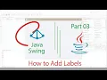 Java Swing Project-Part 3 How to Add Labels Titled Panels in NetBeans Bangla Tutorial