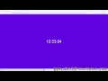JavaScript Color Changing Digital Clock