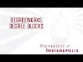 DegreeWorks Degree Blocks