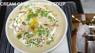 Cream Of Mushroom Soup Mushroom Soup Recipe Chef Arjun Sharma Mushroomsoup 