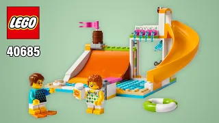 LEGO® Water Park (40685)[132 pcs] Step-by-Step Building Instructions @TopBrickBuilder