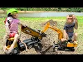 Download Lagu Bim Bim is the crane driver and the Beko car repair road