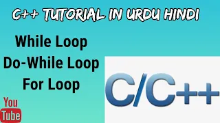 While Do-While For loop C tutorial in