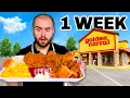 I Only Ate Golden Corral Buffet For 1 WEEK 14 Meals Challenge