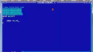 Strcmpi String Funcion In C Program