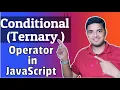 11 Conditional Ternary Operator in JS Comparing Different Types part 11 Learn With Vivek