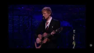 ed sheeran singing for michael gudinski s memorial service 24 03 21