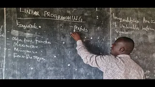 INTRODUCTION TO LINEAR PROGRAMMING IN MATHEMATICS NEE CURRICULUM