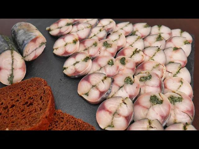 СКУМБРИЯ вкуснее КРАСНОЙ РЫБЫ. РЕЦЕПТ за КОПЕЙКИ. Мурманское САЛО.