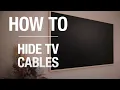 How To Hide TV Cables - Bunnings Warehouse