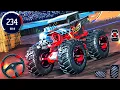 Download Lagu Hot Wheels Monster Trucks Stunt Mayhem - Car Extreme Mega Ramp Impossible Racing - PC GamePlay