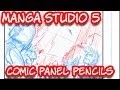 Comic Panel Pencils - Scribbles with Jonathan