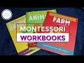 Preschool Montessori Method Workbooks