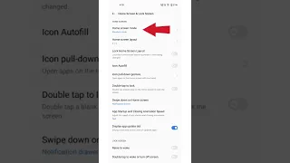 Turn Swipe up to search in realme devices