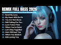 Lagu DJ Remix Full Bass 2026 | Best Full Album Style Alan Walker #EDM #Chill #RemixSong